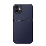 Capa Magnética em Pele Litchi com Cobertura Total Amortecedora, Para iPhone 14 Pro Max, Para iPhone 13 Pro Max, Para iPhone 13 Pro, Para iPhone 13, Para iPhone 12, Para iPhone 12 Pro Max, Para iPhone 12 Pro, Para iPhone 11 Pro Max