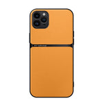Capa Magnética em Pele Litchi com Cobertura Total Amortecedora, Para iPhone 14 Pro Max, Para iPhone 13 Pro Max, Para iPhone 13 Pro, Para iPhone 13, Para iPhone 12, Para iPhone 12 Pro Max, Para iPhone 12 Pro, Para iPhone 11 Pro Max