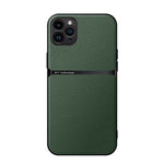 Capa Magnética em Pele Litchi com Cobertura Total Amortecedora, Para iPhone 14 Pro Max, Para iPhone 13 Pro Max, Para iPhone 13 Pro, Para iPhone 13, Para iPhone 12, Para iPhone 12 Pro Max, Para iPhone 12 Pro, Para iPhone 11 Pro Max