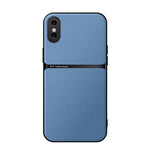 Capa Magnética em Pele Litchi com Cobertura Total Amortecedora, Para iPhone 11, Para iPhone 11 Pro, Para iPhone X / XS, Para iPhone XR, Para iPhone XS Max