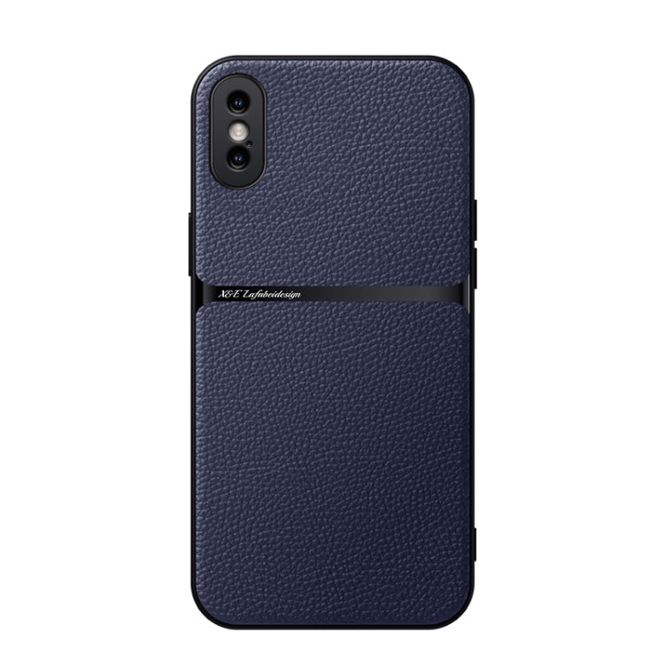 Capa Magnética em Pele Litchi com Cobertura Total Amortecedora, Para iPhone 11, Para iPhone 11 Pro, Para iPhone X / XS, Para iPhone XR, Para iPhone XS Max