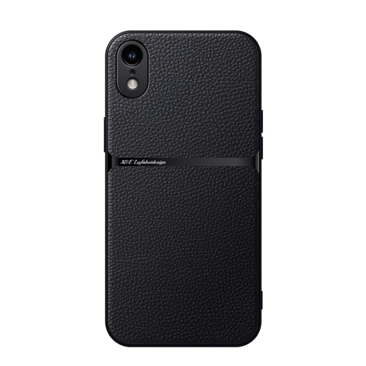 Capa Magnética em Pele Litchi com Cobertura Total Amortecedora, Para iPhone 11, Para iPhone 11 Pro, Para iPhone X / XS, Para iPhone XR, Para iPhone XS Max
