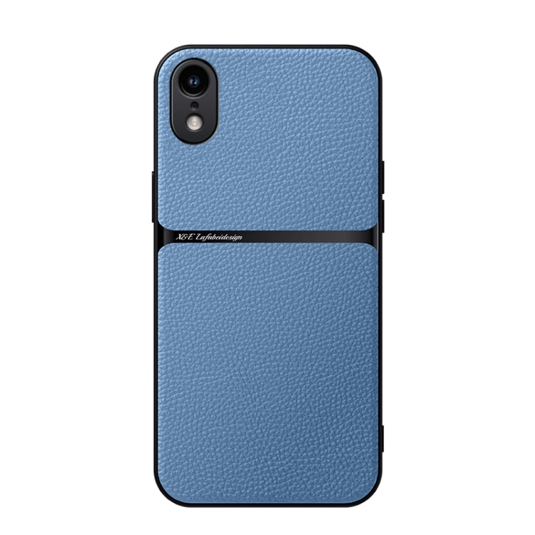 Capa Magnética em Pele Litchi com Cobertura Total Amortecedora, Para iPhone 11, Para iPhone 11 Pro, Para iPhone X / XS, Para iPhone XR, Para iPhone XS Max