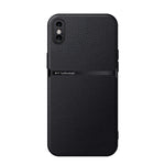 Capa Magnética em Pele Litchi com Cobertura Total Amortecedora, Para iPhone 11, Para iPhone 11 Pro, Para iPhone X / XS, Para iPhone XR, Para iPhone XS Max