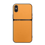 Capa Magnética em Pele Litchi com Cobertura Total Amortecedora, Para iPhone 11, Para iPhone 11 Pro, Para iPhone X / XS, Para iPhone XR, Para iPhone XS Max
