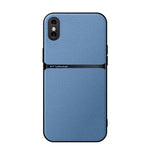 Capa Magnética em Pele Litchi com Cobertura Total Amortecedora, Para iPhone 11, Para iPhone 11 Pro, Para iPhone X / XS, Para iPhone XR, Para iPhone XS Max