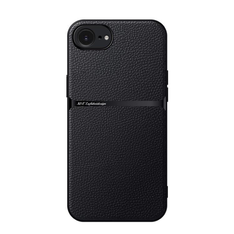 Capa para telemóvel em pele Litchi com cobertura total magnética e proteção contra choques, para iPhone 17e / 16e, para iPhone 17 Pro Max, para iPhone 17 Pro, para iPhone 17, para iPhone Air, para iPhone 16 Pro Max, para iPhone 16 Pro, para iPhone 16 Plus