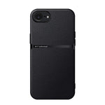 Capa para telemóvel em pele Litchi com cobertura total magnética e proteção contra choques, para iPhone 17e / 16e, para iPhone 17 Pro Max, para iPhone 17 Pro, para iPhone 17, para iPhone Air, para iPhone 16 Pro Max, para iPhone 16 Pro, para iPhone 16 Plus
