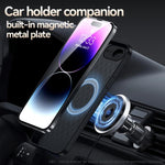 Capa para telemóvel em pele Litchi com cobertura total magnética e proteção contra choques, para iPhone 17e / 16e, para iPhone 17 Pro Max, para iPhone 17 Pro, para iPhone 17, para iPhone Air, para iPhone 16 Pro Max, para iPhone 16 Pro, para iPhone 16 Plus
