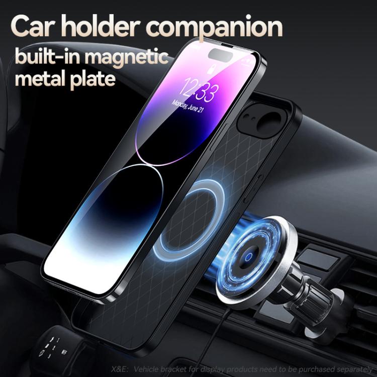 Capa para telemóvel em pele Litchi com cobertura total magnética e proteção contra choques, para iPhone 17e / 16e, para iPhone 17 Pro Max, para iPhone 17 Pro, para iPhone 17, para iPhone Air, para iPhone 16 Pro Max, para iPhone 16 Pro, para iPhone 16 Plus