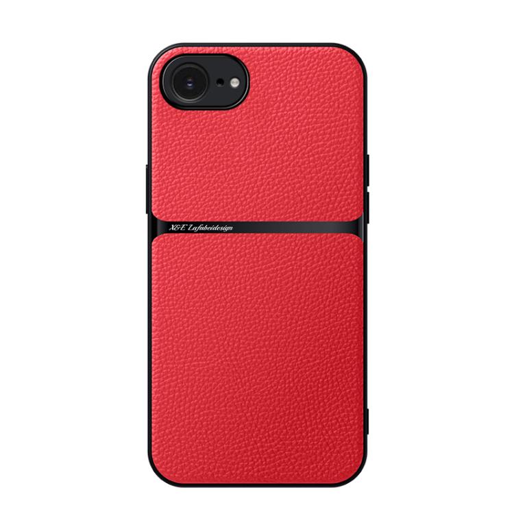 Capa para telemóvel em pele Litchi com cobertura total magnética e proteção contra choques, para iPhone 17e / 16e, para iPhone 17 Pro Max, para iPhone 17 Pro, para iPhone 17, para iPhone Air, para iPhone 16 Pro Max, para iPhone 16 Pro, para iPhone 16 Plus