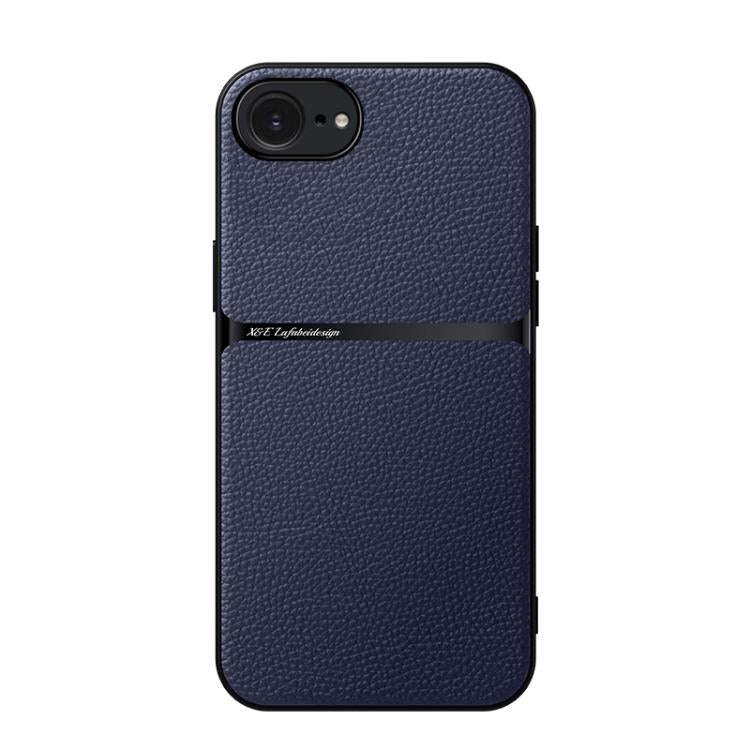Capa para telemóvel em pele Litchi com cobertura total magnética e proteção contra choques, para iPhone 17e / 16e, para iPhone 17 Pro Max, para iPhone 17 Pro, para iPhone 17, para iPhone Air, para iPhone 16 Pro Max, para iPhone 16 Pro, para iPhone 16 Plus