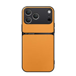 Capa para telemóvel em pele Litchi com cobertura total magnética e proteção contra choques, para iPhone 17e / 16e, para iPhone 17 Pro Max, para iPhone 17 Pro, para iPhone 17, para iPhone Air, para iPhone 16 Pro Max, para iPhone 16 Pro, para iPhone 16 Plus
