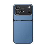Capa para telemóvel em pele Litchi com cobertura total magnética e proteção contra choques, para iPhone 17e / 16e, para iPhone 17 Pro Max, para iPhone 17 Pro, para iPhone 17, para iPhone Air, para iPhone 16 Pro Max, para iPhone 16 Pro, para iPhone 16 Plus