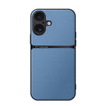 Capa para telemóvel em pele Litchi com cobertura total magnética e proteção contra choques, para iPhone 17e / 16e, para iPhone 17 Pro Max, para iPhone 17 Pro, para iPhone 17, para iPhone Air, para iPhone 16 Pro Max, para iPhone 16 Pro, para iPhone 16 Plus
