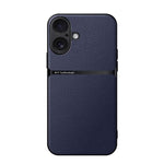 Capa para telemóvel em pele Litchi com cobertura total magnética e proteção contra choques, para iPhone 17e / 16e, para iPhone 17 Pro Max, para iPhone 17 Pro, para iPhone 17, para iPhone Air, para iPhone 16 Pro Max, para iPhone 16 Pro, para iPhone 16 Plus