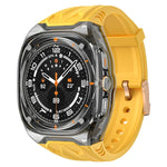 Pulseira com Capa de Relógio Híbrida em PC Modificado e TPU, Para Samsung Galaxy Watch Ultra 47mm / Ultra 2025