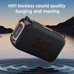 Coluna Bluetooth Portátil HOPESTAR S85M 50W para Exterior com Microfone, S85 + 1 Microfone