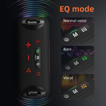 Coluna Bluetooth Portátil HOPESTAR S85M 50W para Exterior com Microfone, S85 + 1 Microfone