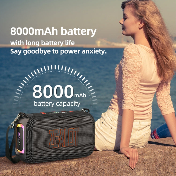 Coluna Bluetooth Portátil HOPESTAR S85M 50W para Exterior com Microfone, S85 + 1 Microfone