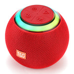 Coluna Bluetooth Sem Fios Portátil Mini para Exterior T&G TG683 com Luz Ambiente LED, TG683