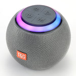 Coluna Bluetooth Sem Fios Portátil Mini para Exterior T&G TG683 com Luz Ambiente LED, TG683
