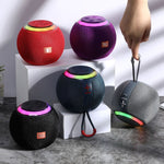 Coluna Bluetooth Sem Fios Portátil Mini para Exterior T&G TG683 com Luz Ambiente LED, TG683