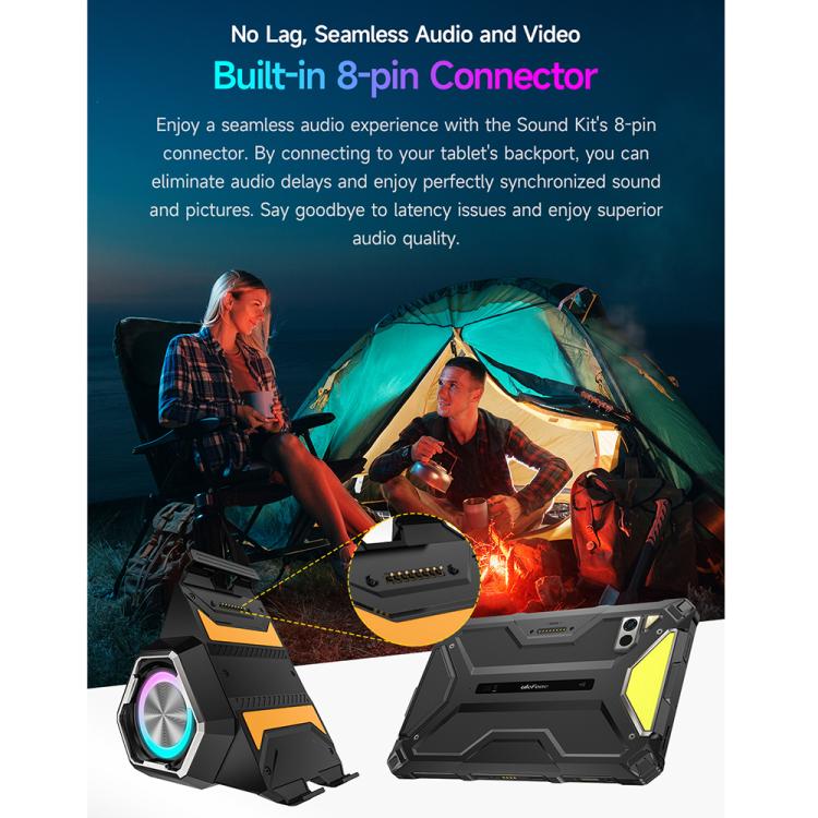 Suporte Portátil Ulefone para Coluna Bluetooth Sem Fios para Ulefone Armor Pad 4 / 4 Ultra, Para Ulefone Armor Pad 4 / 4 Ultra