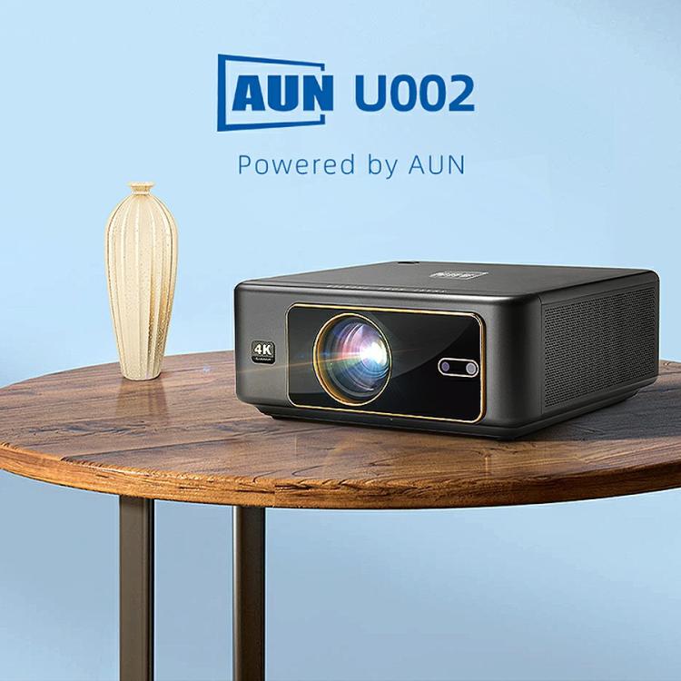Projetor Inteligente AUN U002 1920x1080P 970ANSI Android 12 Home Theater, Plugue US, Plugue UK, Plugue AU, Plugue EU