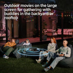 Projetor Inteligente AUN U002 1920x1080P 970ANSI Android 12 Home Theater, Plugue US, Plugue UK, Plugue AU, Plugue EU