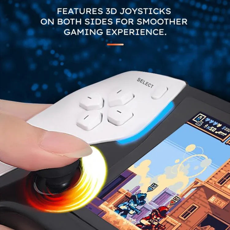 Consola de jogos portátil PROJECT X com ecrã de 4,3 polegadas CPU ATM 7051