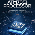 Consola de jogos portátil PROJECT X com ecrã de 4,3 polegadas CPU ATM 7051
