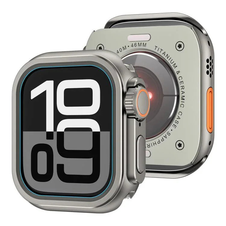Capa de Relógio em Liga de Zinco Change to Ultra 49mm, Para Apple Watch Series 6 / 5 / 4 / SE 44mm, Para Apple Watch Series 10 / 11 46mm, Para Apple Watch Series 9 / 8 / 7 45mm