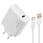 Carregador Rápido USB 120W com Cabo USB para Type-C de 1m, 120W