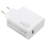 Carregador Rápido USB 120W com Cabo USB para Type-C de 1m, 120W