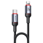 Yesido CA182 PD27W 3A Cabo de Dados de Carregamento USB-C / Tipo-C para 8 Pinos, Comprimento: 1.2m, CA182