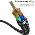 Yesido CA182 PD27W 3A Cabo de Dados de Carregamento USB-C / Tipo-C para 8 Pinos, Comprimento: 1.2m, CA182