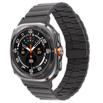 Pulseira de Relógio Magnética em Aço Inoxidável com Bambu, Para Samsung Galaxy Watch Ultra 47mm / Ultra 2025