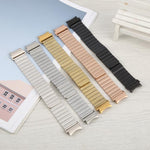 Correia de Relógio Magnética de Liberação Rápida em Metal de Bambu, Para Samsung Galaxy Watch 7 / 6 / 5 / 4