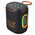 Coluna Bluetooth Zealot S122 25W Alta Potência IPX6 Resistente à Água com Luz RGB para Exterior