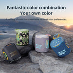 Coluna Bluetooth Zealot S122 25W Alta Potência IPX6 Resistente à Água com Luz RGB para Exterior