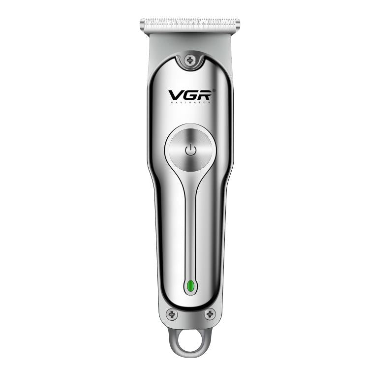 Máquina de Cortar Cabelo Elétrica USB VGR V-071 com Lâmina de Aço Carbono 5W, V-071