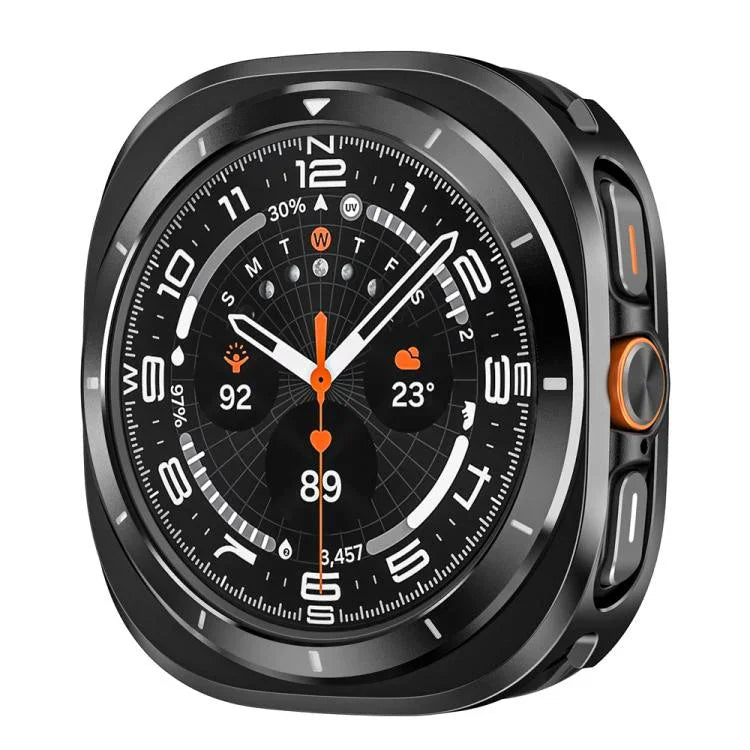 Capa Protetora para Relógio em Liga de Alumínio e PC, Para Samsung Galaxy Watch Ultra 47mm / Ultra 2025