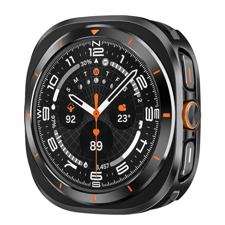 Capa Protetora para Relógio em Liga de Alumínio e PC, Para Samsung Galaxy Watch Ultra 47mm / Ultra 2025