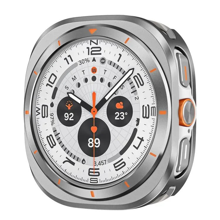 Capa Protetora para Relógio em Liga de Alumínio e PC, Para Samsung Galaxy Watch Ultra 47mm / Ultra 2025