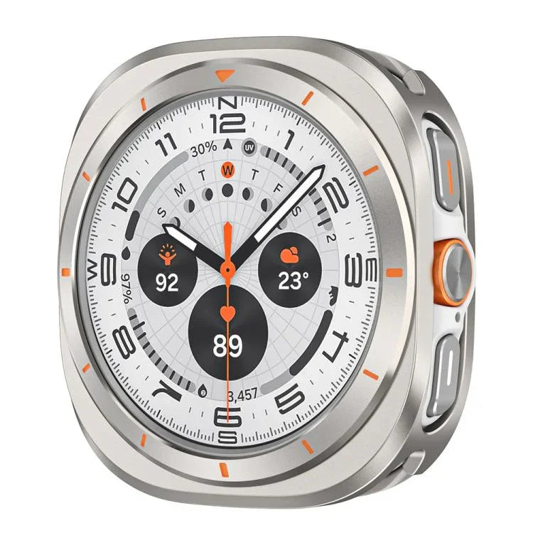 Capa Protetora para Relógio em Liga de Alumínio e PC, Para Samsung Galaxy Watch Ultra 47mm / Ultra 2025