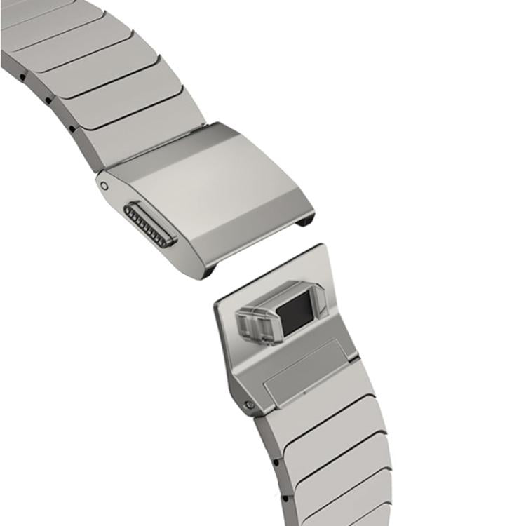 Pulseira de relógio em aço inoxidável com fivela Norman de bambu, para Samsung Galaxy Watch Ultra 47mm / Ultra 2025