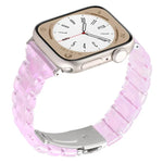 Correia de Relógio em Resina com Três Contas e Losango de Cintura Pequena, Para Apple Watch 46mm / 49mm / 45mm / 44mm, Para Apple Watch 42mm / 41mm / 40mm / 38mm