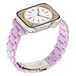 Correia de Relógio em Resina com Três Contas e Losango de Cintura Pequena, Para Apple Watch 46mm / 49mm / 45mm / 44mm, Para Apple Watch 42mm / 41mm / 40mm / 38mm