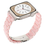 Correia de Relógio em Resina com Três Contas e Losango de Cintura Pequena, Para Apple Watch 46mm / 49mm / 45mm / 44mm, Para Apple Watch 42mm / 41mm / 40mm / 38mm